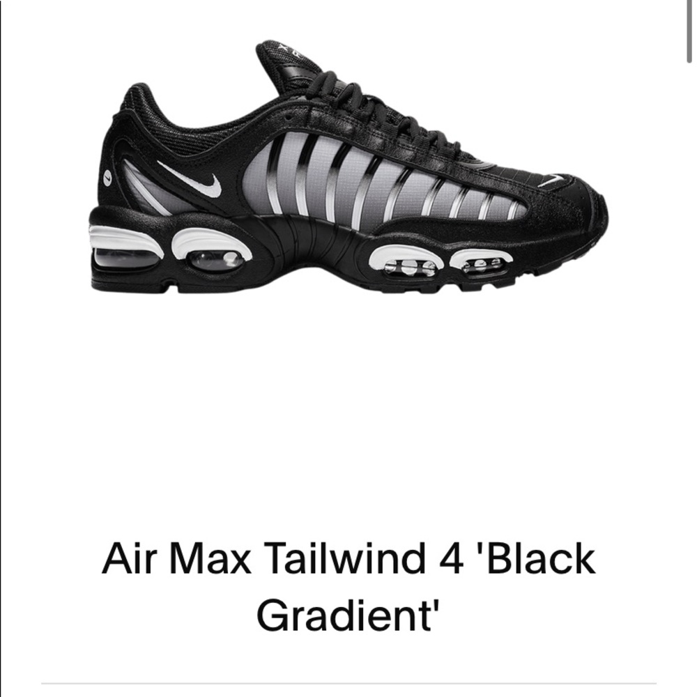 NIKE Air Max MENS TAILWIND 4 Black Gradient